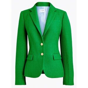 J. Crew Factory Tweed Schoolboy Blazer